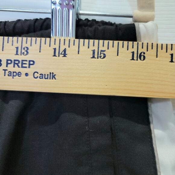 VTG GAP Track Pants Joggers Lined Side Stripe Ankle Zips 12 Black - Picture 13 of 13